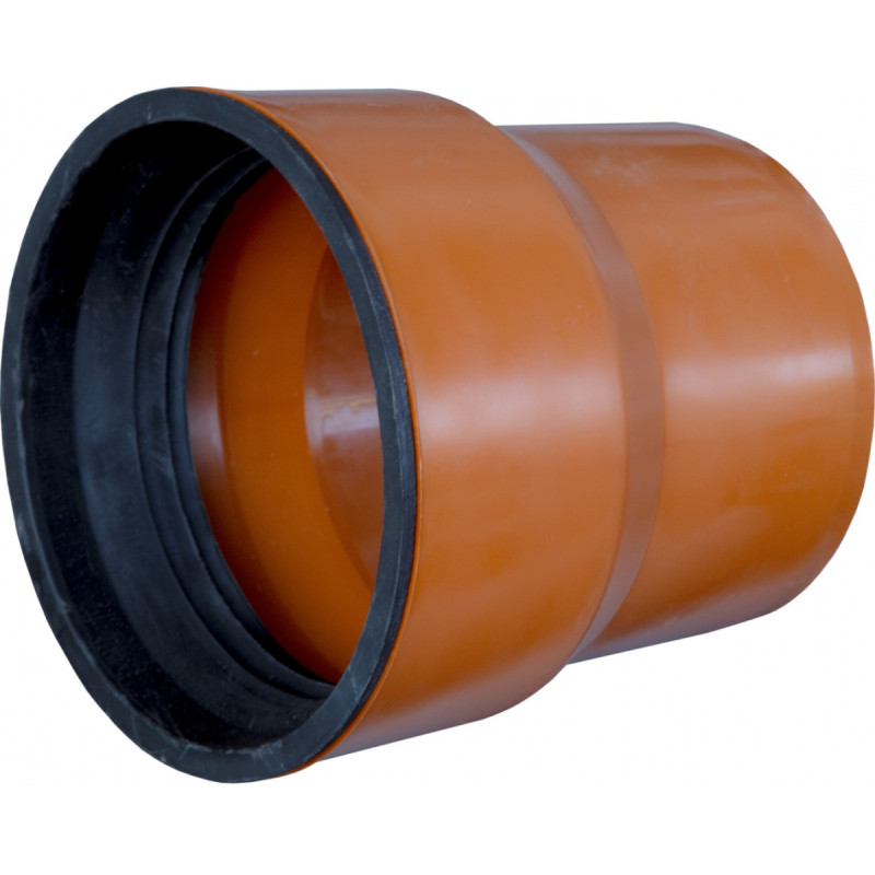 złączka traper szara PP/żeliwo fi 110